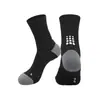 Meias Profissionais para Corrida de Maratona, Cano Médio-Curto para Esportes ao Ar Livre e Caminhada para Homens e Mulheres, Meias de Ciclismo Antiderrapantes e Absorventes de Suor para Primavera