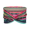 Diadema Deportiva de Yoga Estilo Europeo y Americano de 15 cm con Nudo, Diadema Tie-Dye Estampado de Cruz, Pañuelo para la Cabeza, Banda para el Flequillo