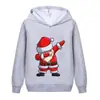 Sudadera Navideña Estampado de Papá Noel Hombre Mujer Talla Grande Sudadera YIb Calle Sudadera Harajuku