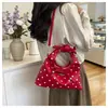 Bolsa de Nube de Lunares Estilo Francés 2026 Transfronteriza, Bolso de Mano Plegado y Bolso Cruzado, Bolso de Hombro Versátil para Mujer al por Mayor