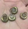 Materiales hechos a mano para manualidades al por mayor colgante de aleación de bronce antiguo material para pulsera collar llavero colgante suministro directo al por mayor
