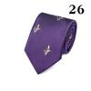 Corbata de negocios profesional para boda, padrino de boda, novio, corbata de moda para hombre, corbata de cuadros a rayas sin planchar.