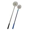 Em estoque filtro de pesca no gelo de seção única de metal pesca de inverno colher de gelo alongada dispositivo de pesca no gelo acessórios de equipamento de pesca de tamanho grande e pequeno