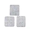 Molde para Colgante de Pendientes con Forma de Flor de Goteo de Cristal DIY, Molde para Etiqueta de Adorno Colgante con Forma de Ramo de Hojas, Flor, Pétalo de Rosa
