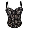 Nuevo Sostén Push-up de Encaje Negro con Tirantes Internos para Mujer, Ropa Exterior de Alta Gama Moldeadora, con Varillas, de Europa y América, Transfronterizo