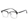 H16167 Caja de Cejas de Negocios para Hombre Moda Lisa Tendencia Retro Selfie Cara Grande Adelgazante Miopía Se Puede Equipar