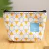 Mini llavero de coche con colgante para mujer, monedero de lona, estilo coreano, bonito monedero
