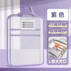 Bolsa para Archivos de Gran Apertura en Forma de L, Bolsa para Materias A4, Tres Capas, Gran Capacidad, L, Malla Transparente, Bolsa para Guardar Exámenes de Estudiante