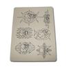 Yilong Pele de Silicone para Prática de Tatuagem Pele de Silicone Tatuagem Pele para Prática de Tatuagem de Sobrancelha Pele de Prática Pele para Prática Trompete Cor da Pele