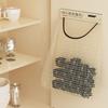 Bolsa de almacenamiento de red con velcro sin perforaciones para dormitorio, ropa interior, calcetines, artículos diversos, cocina, cebolla, jengibre, ajo, bolsa de malla
