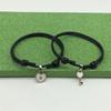 Un par de pulseras sencillas para pareja, pulsera con llave y candado de amor, joyería, pulsera, venta al por mayor, suministro transfronterizo, joyería