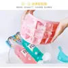 Molde para Cubitos de Hielo Charola para Cubitos de Hielo Caja de Almacenamiento para Cubitos de Hielo para Uso en Casa, Fácil de Desmoldar con Tapa, Fabricador Casero de Cubitos de Hielo
