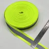Tiras Refletivas de 1cm, Fita de Alta Luminosidade, Tiras de Tecido Ignífugo, Mochilas Escolares para Estudantes, Tiras de Advertência para Tráfego Noturno, Fita Refletiva