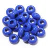 Contas Soltas Redondas Planas de Acrílico Cor Macaron 13MM Acessórios para Joias DIY Contas de Roda Contas de Franja Contas Espaçadoras