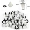 Clips Universales de Plástico Reforzado para Accesorios de Coche, Paneles de Puerta, Paneles de Recorte Interior, Paneles Decorativos, Sujetadores 100 piezas/bolsa, Clips para Alfombrillas de Piso