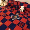 Conjunto de Cuatro Piezas para Niños Dormitorio de Estudiantes Juego de Tres Piezas Dormitorio Dormitorio Cama Superior e Inferior Funda Nórdica Sábana Funda de Almohada Individual