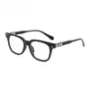 Gafas de montura negra lujosas y de alta gama, anti luz azul, ultraligeras, un potenciador de belleza natural, hace que el rostro parezca más pequeño, unisex, montura para gafas sin graduación