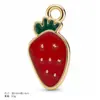 Acessórios de joias DIY esmaltados vermelhos mais vendidos no exterior: pulseiras, brincos, chaveiros e pingentes. Vendas diretas da fábrica e atacado