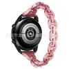 Para Samsung Watch Correa de Reloj VO Diamante 20/22mm Correa de Cadena de Diamante Huawei/Glory Correa de Metal para Reloj