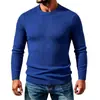 2026 Comercio Exterior Moda Europea y Americana para Hombre Corte Delgado Talla Grande Cuello Redondo Tejidos de Punto Estilo Nuevo Ropa de Punto Casual para Hombre