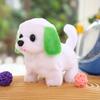 Perro eléctrico de peluche, robot de simulación de perro, 1-3 cachorros, gatitos, establo, juguetes para niños, establo electrónico para mascotas al por mayor