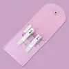 Nuevo Cortauñas de Acero Inoxidable Juego de 4 Piezas, Cortauñas Plegable para Manicura, Cortauñas Doméstico, Juego de Herramientas para Manicura
