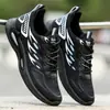 Sapatos Masculinos, Novos Modelos de Verão, Malha Respirável, Leves, Amortecedores, Tênis de Corrida Masculino, Sapatos de Estudante, Sapatos Brancos, Transfronteiriços