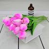 Fabricante Venta al por Mayor Pu Tulipán Tacto Realista Flores Artificiales para Hogar Fotografía, Boda y Decoración de Sala de Estar Ramo Accesorios
