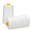 402 Hilo de Coser Cantidad Suficiente 500g Negro y Blanco 0.5kg Hilo para Máquina de Coser de Alta Velocidad Hilo Plano para Coser Hilo para Overlock