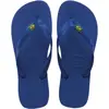 Chinelos Havaianas (unissex) Brasil 37/8 Azul Marinho