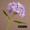 Hortensia Grande Táctil Suave en Morado Estilo Jardín Monet para Decoración de Boda, Decoración de Mesa de Comedor en Casa, Flor de Hortensia Artificial