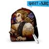 Bolsa Transfronteriza 3D Anime ZHOUSHUHUIZHAN Mochila Mochila Hombres y Mujeres Vida Moda Bolsa Escolar Acrílico