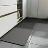 Tapete Antideslizante Lavable para Piso de Cocina Sin Lavado Doméstico de Tira Larga Simple Absorción de Agua Absorción de Aceite Tapete para Pies Alfombra a Prueba de Aceite Tapete Resistente a la Suciedad
