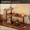 Prateleira de canto para mesa para guardar xícaras, xícaras de chá, xícaras de café, copos de água e conjuntos de chá. Pequeno porta-copos de mesa.