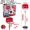 Caja de Color Canasta de Baloncesto Colgante para Niños Canasta de Tiro Marco de Hierro Canasta de Baloncesto sin Taladro Juguetes para Interiores y Exteriores