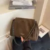 Bolso de Hombro y Axila Versátil de Moda Tendencia Invierno 2026 con Acabado de Lujo y Cadena de Diseño de Nicho para Mujer