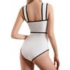 Traje de Baño Conservador Cubre Vientre Estilo Nuevo Delgado Sexy Traje de Baño Espalda Descubierta Traje de Baño para Mujer Pecho Pequeño Push-up Lazo Estilo Japonés-Coreano