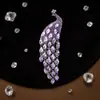 Broche de Pavo Real con Pedrería de Moda Europea y Americana Transfronterizo para Mujer, Accesorios de Broche de Lujo Ligero Elegante de Nicho al por Mayor