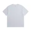 Recomendación en Vivo: Camiseta de Manga Corta de Algodón Puro de Peso Pesado para Hombre, Cuello Redondo, Corte Holgado, Top de Color Sólido, Camiseta Básica, Nuevo Modelo Verano 2025