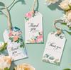 Cartões de Agradecimento Tags de Natal para Pendurar Agradecimento Floral Transfronteiriço Tags de Agradecimento Etiquetas Decoração de Presente Cartões de Cumprimentos