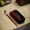 Colher de Chá de Bambu Artesanal Estilo Japonês, Agulha de Chá de Bambu, Pá de Chá, Colher de Chá, Pá de Chá, Colher de Chá, Acessórios para Cerimônia do Chá