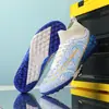 Zapatillas de fútbol de caña alta fábrica al por mayor para hombre y mujer adulto AG púas juvenil clavo roto profesional para partido de fútbol zapatilla deportiva