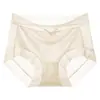 Ropa Interior de Encaje de Malla para Mujer 2026 Sin Costuras Entrepierna de Algodón Puro Ultradelgada Seda de Hielo Nuevo Estilo Pura Deseo Braguitas Triángulo para Adolescente