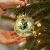 Paquete de Pegatinas Retro Story Colección Corona de Navidad Serie Tema Navideño Hecho a Mano Decorativas DIY 10 Hojas 6 Estilos