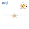 Aretes de aleación de titanio F136 con circonita 5A brillante, tachuelas para cartílago, tachuelas para labio, accesorios de joyería para piercing de espiral interna de fondo plano