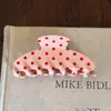 Pinza para el Cabello con Forma de Corazón de Alta Gama Japonesa Coreana para Mujeres Peinado Recogido en la Parte Trasera de la Cabeza Pinza de Tiburón Tamaño Grande Nuevo Estilo Pinza de Garra con Temperamento Accesorios para el Cabello Pasador