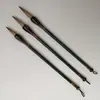 Sandália de Pena de Início de Verão Bastão de Sândalo Grampo de Cabelo Flor Grande, Médio e Pequeno Caracteres Pincel Macio Pintura Chinesa Tradicional Caligrafia Iniciantes Corpo Fino Dourado Escrita Linear