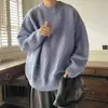 Direto da Fábrica Estilo Casual Preguiçoso Retrô Americano Malha Suéter Masculino 2026 Outono/Inverno Novo Suéter Cardigan