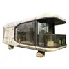 Estructura de acero directa de fábrica cápsula espacial almacén para vagabundos casa de huéspedes creativa renovación oficina estudio diseño