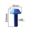 Tornillo de freno ZFZ SD3 aleación de aluminio color ultraligero freno v tornillo columna de freno